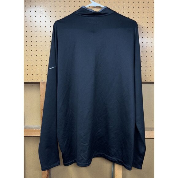 Austin Dillon #3 AAA Nike Golf Dri-Fit 1/4 Zip Black Windbreaker Adult Size XL - Picture 4 of 4